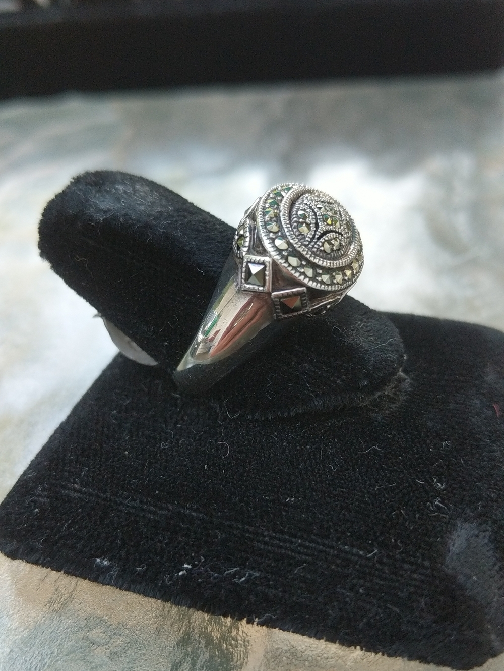 Judith Jack Sterling Silver Ring - Picture 2 of 2